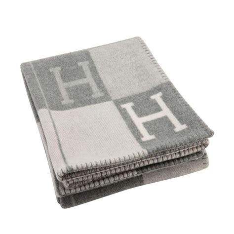 hermes grey|grey Hermes blanket.